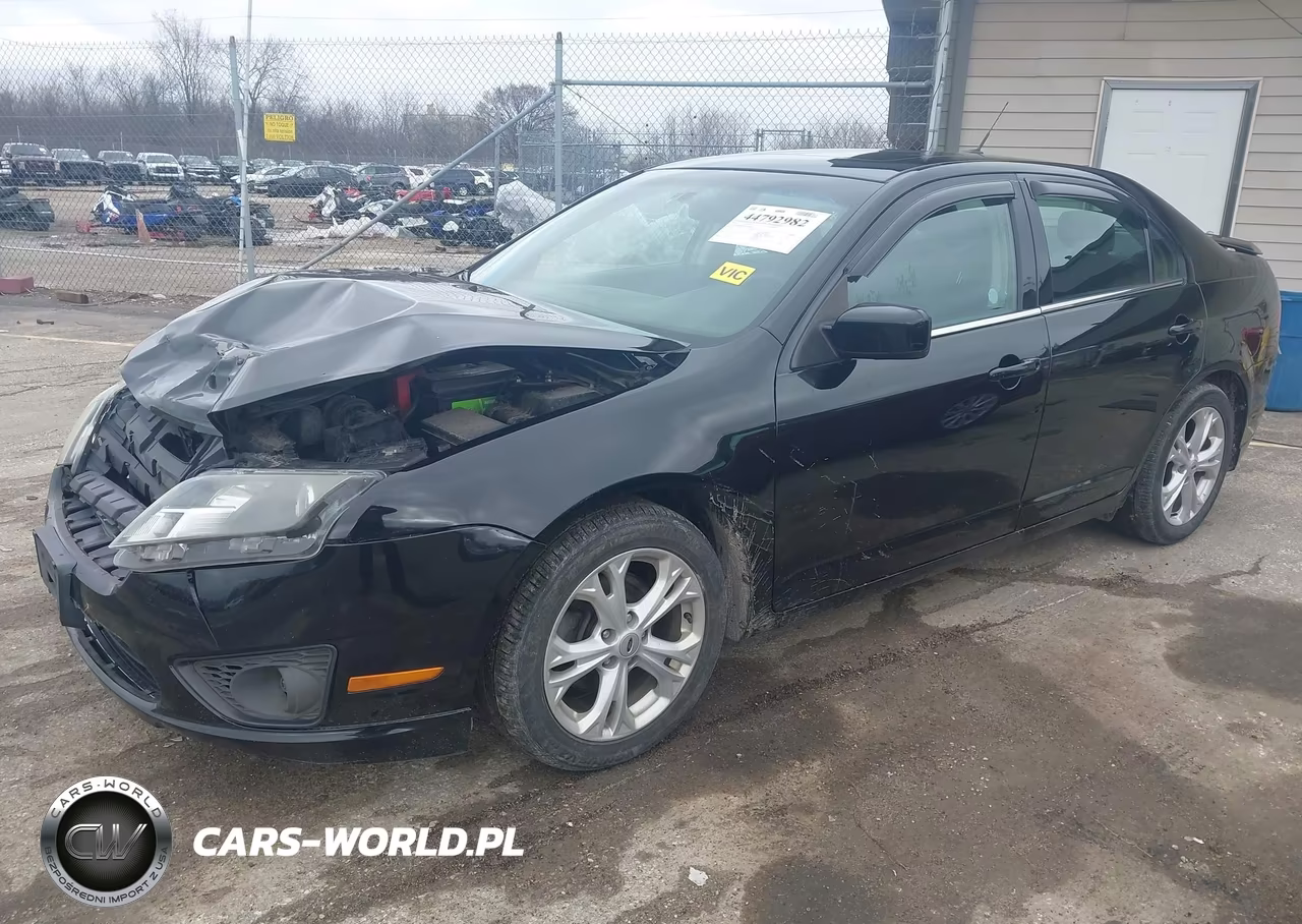 2012 Ford Fusion Se VIN:3FAHP0HA6CR150040 - 2