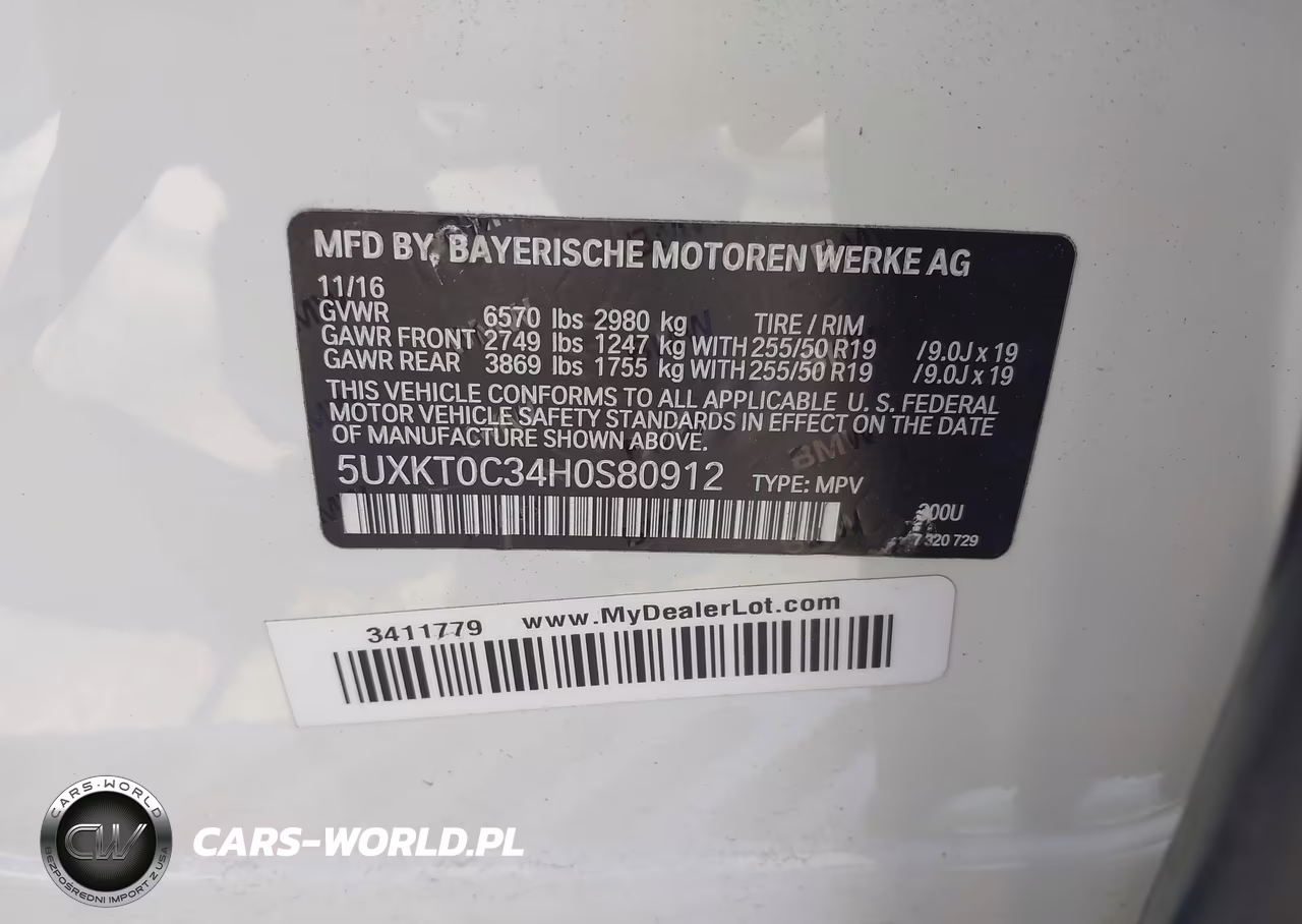 2017 BMW X5 Edrive xDrive40E Iperformance VIN:5UXKT0C34H0S80912 - 9