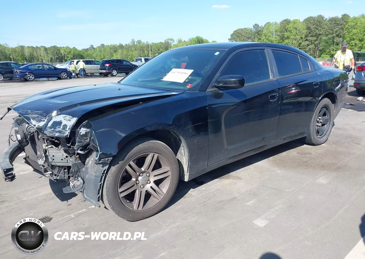 2014 Dodge Charger Police VIN:2C3CDXAT2EH186117 - 2