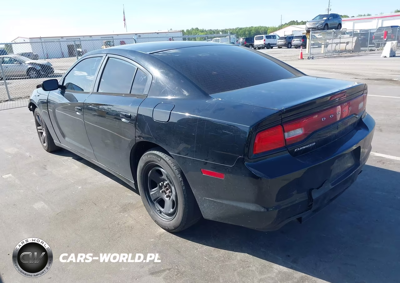 2014 Dodge Charger Police VIN:2C3CDXAT2EH186117 - 3