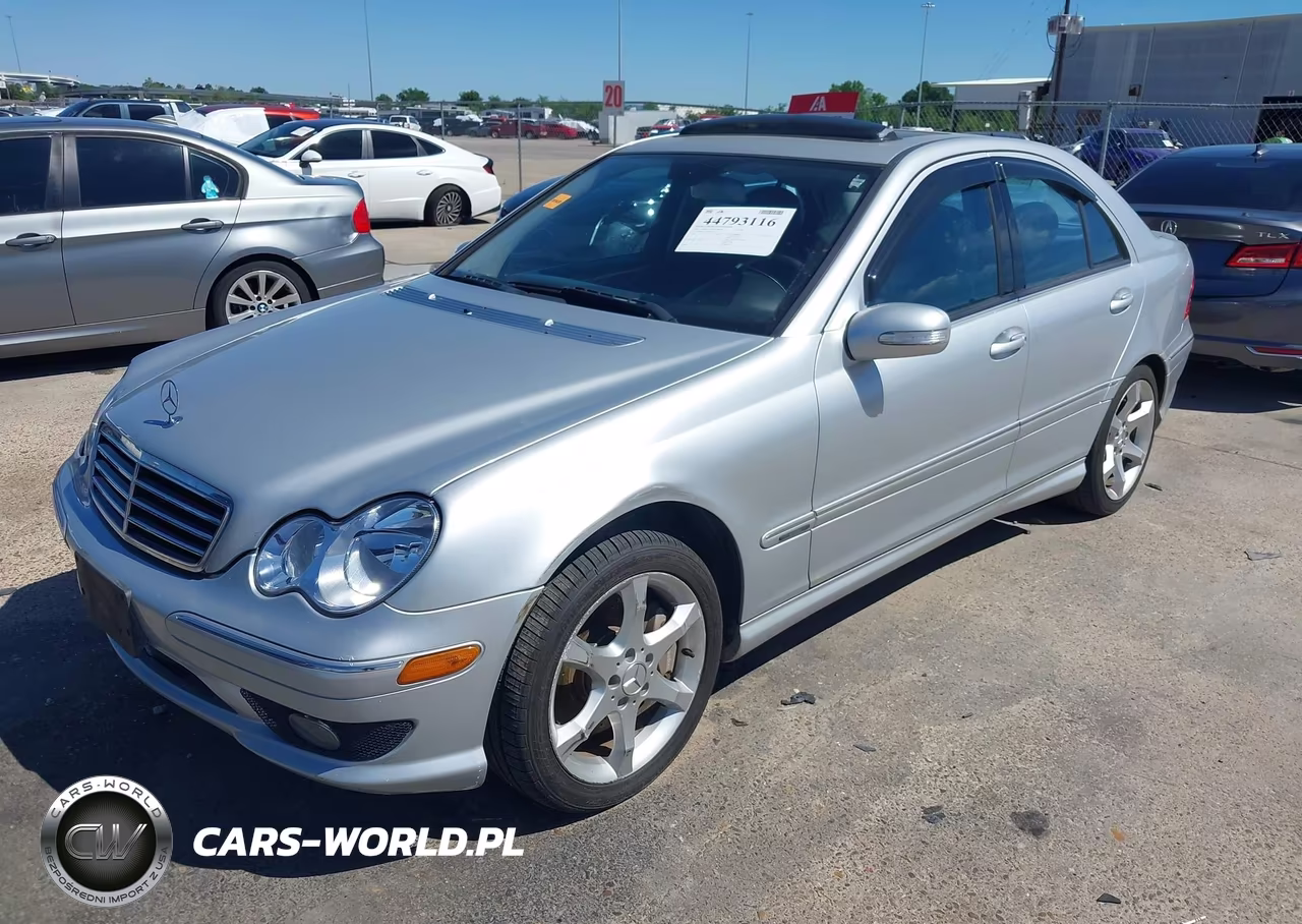 2007 Mercedes-Benz C 230 Sport VIN:WDBRF52H37F901925 - 2