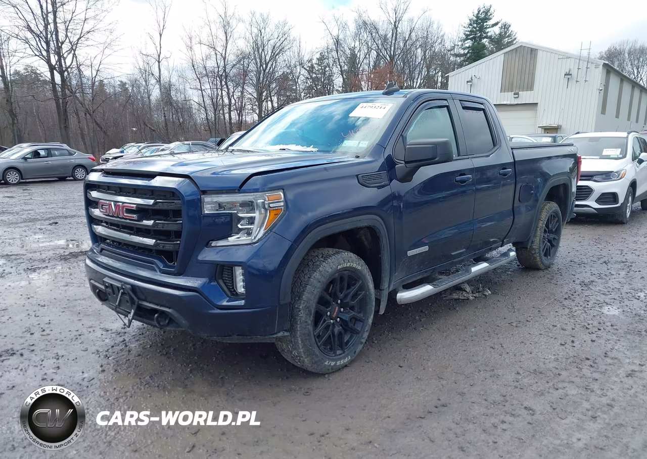 2020 GMC Sierra 1500 4Wd Standard Box Elevation VIN:1GTR9CEK6LZ328693 - 2