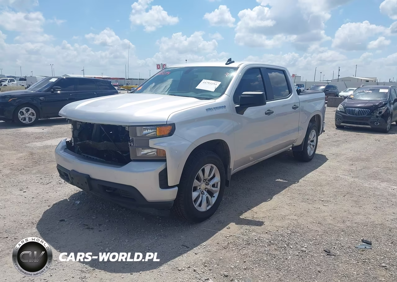 2020 Chevrolet Silverado 1500 2Wd Short Bed Custom VIN:3GCPWBEFXLG238184 - 2