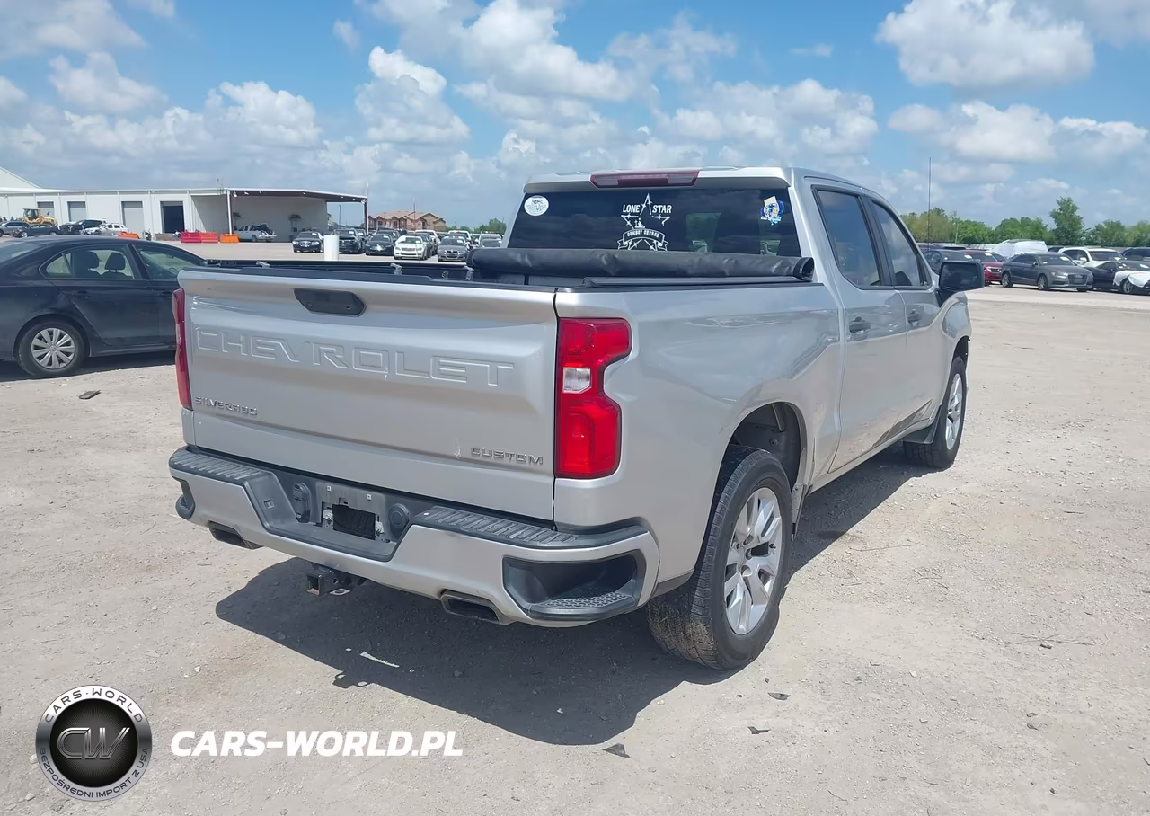 2020 Chevrolet Silverado 1500 2Wd Short Bed Custom VIN:3GCPWBEFXLG238184 - 4
