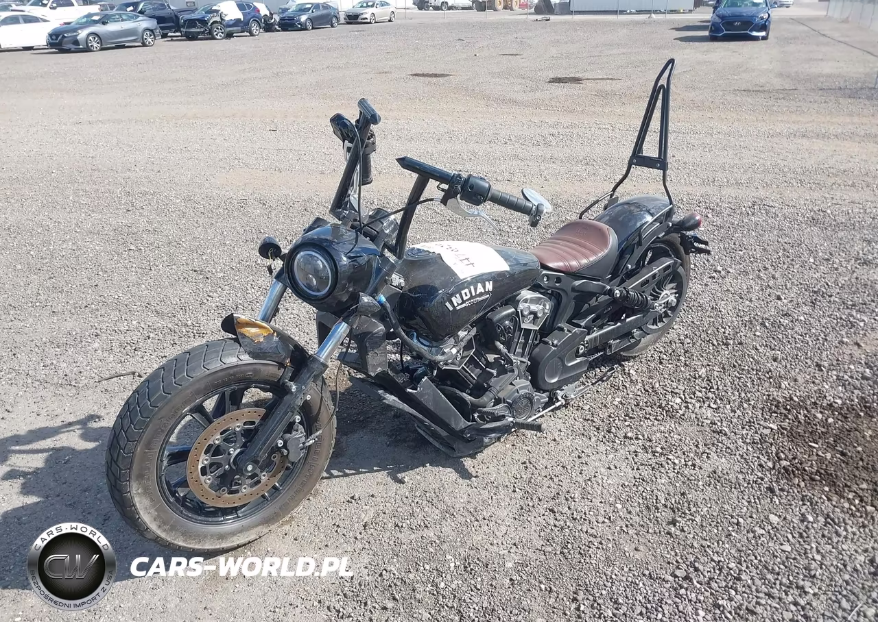 2021 Indian Motorcycle Co. Scout Bobber VIN:56KMTB007M3178412 - 2