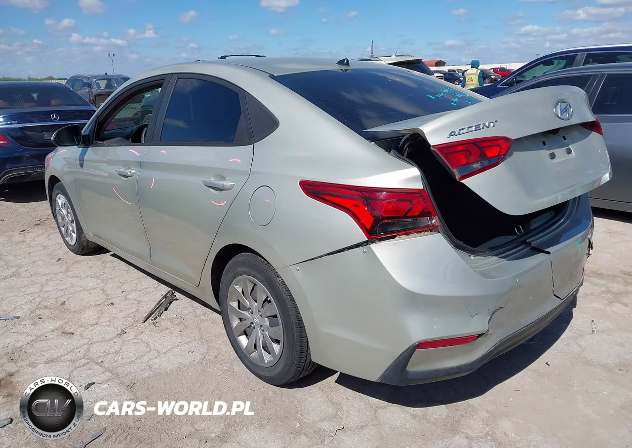 2019 Hyundai Accent Se VIN:3KPC24A35KE083636 - 3