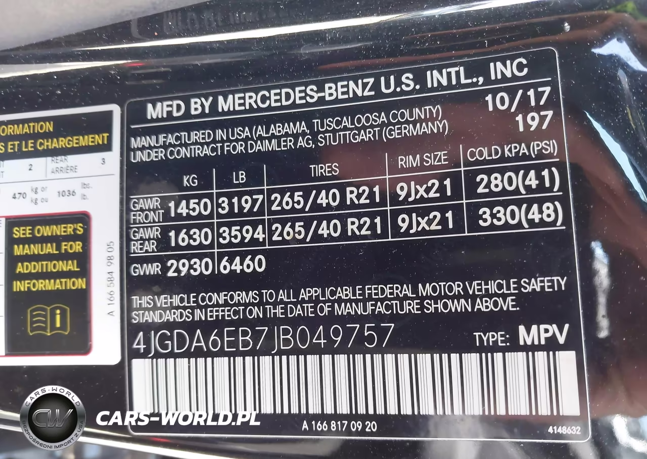 2018 Mercedes-Benz Amg Gle 43 4Matic VIN:4JGDA6EB7JB049757 - 9