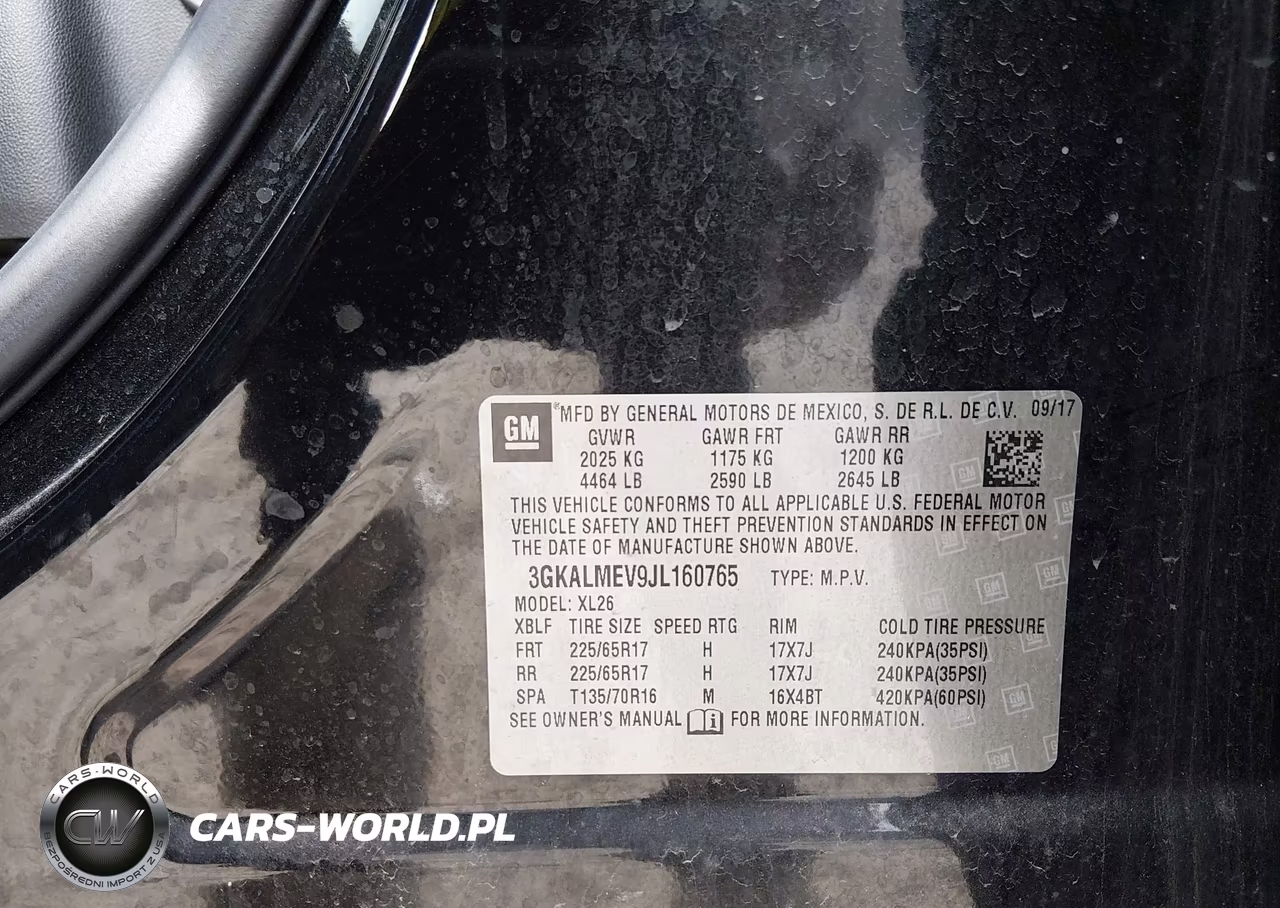 2018 GMC Terrain Sle VIN:3GKALMEV9JL160765 - 9