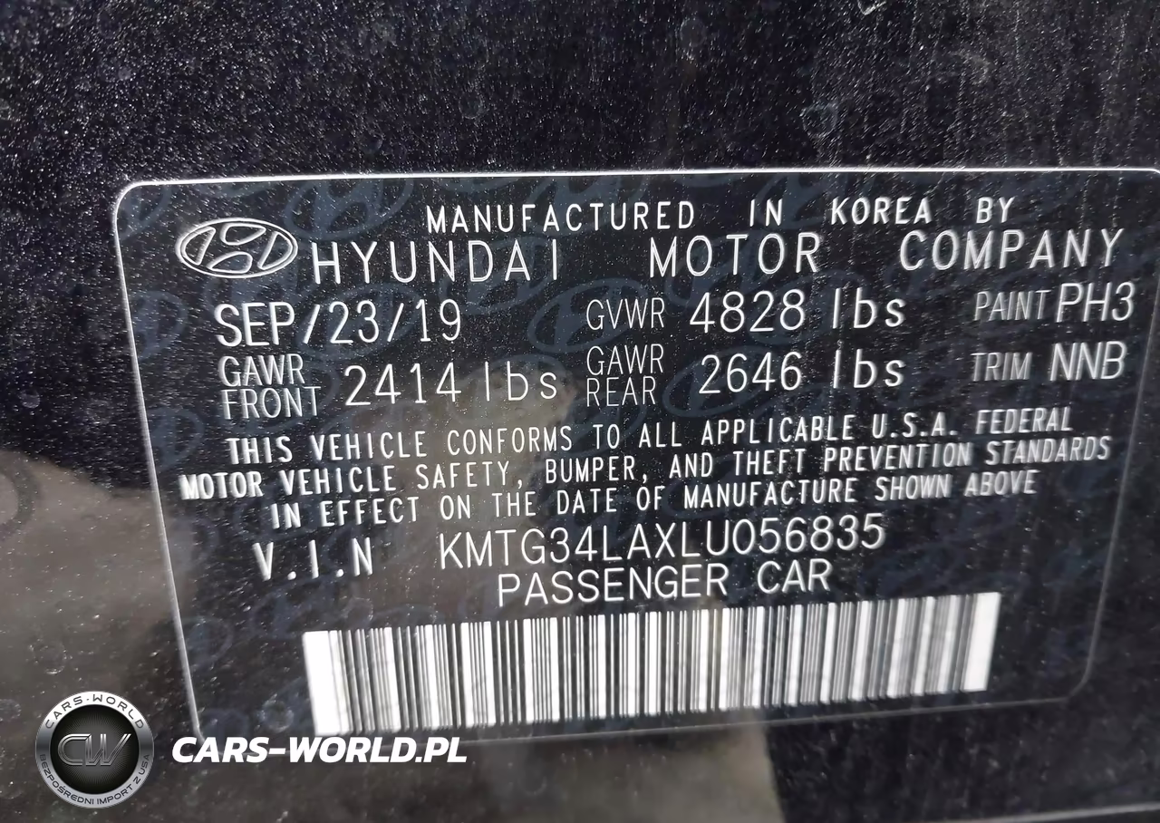 2020 Genesis G70 2.0T Awd VIN:KMTG34LAXLU056835 - 9