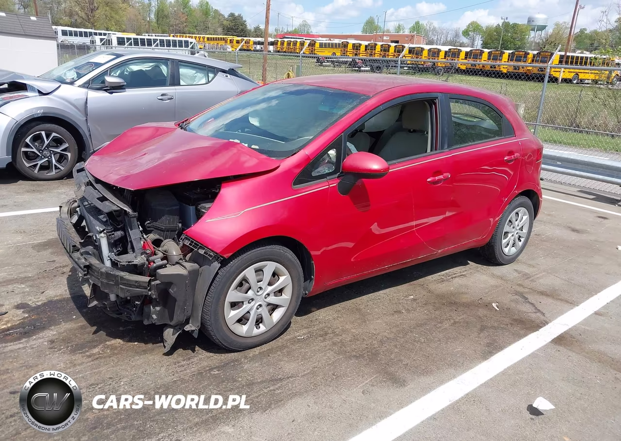 2012 Kia Rio5 Lx VIN:KNADM5A31C6087711 - 2