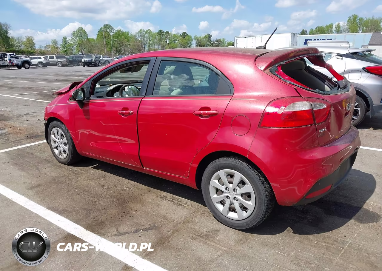 2012 Kia Rio5 Lx VIN:KNADM5A31C6087711 - 3