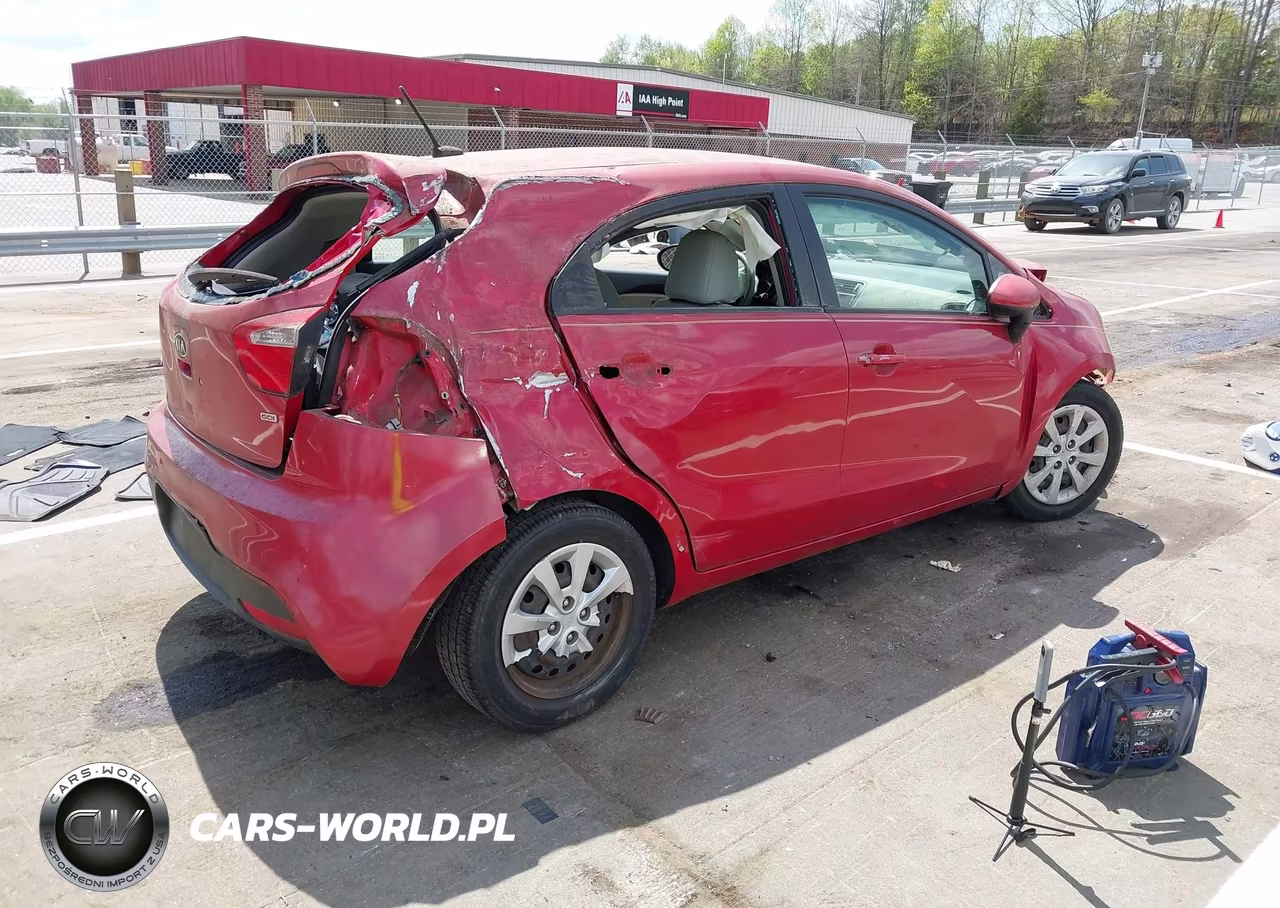 2012 Kia Rio5 Lx VIN:KNADM5A31C6087711 - 4