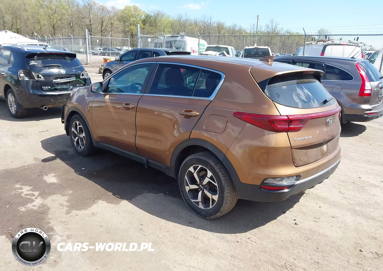 2021 Kia Sportage Lx VIN:KNDPM3AC2M7921906 - 3