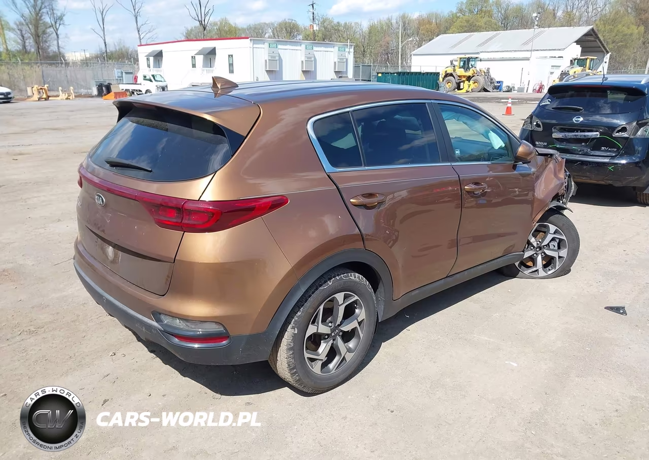 2021 Kia Sportage Lx VIN:KNDPM3AC2M7921906 - 4