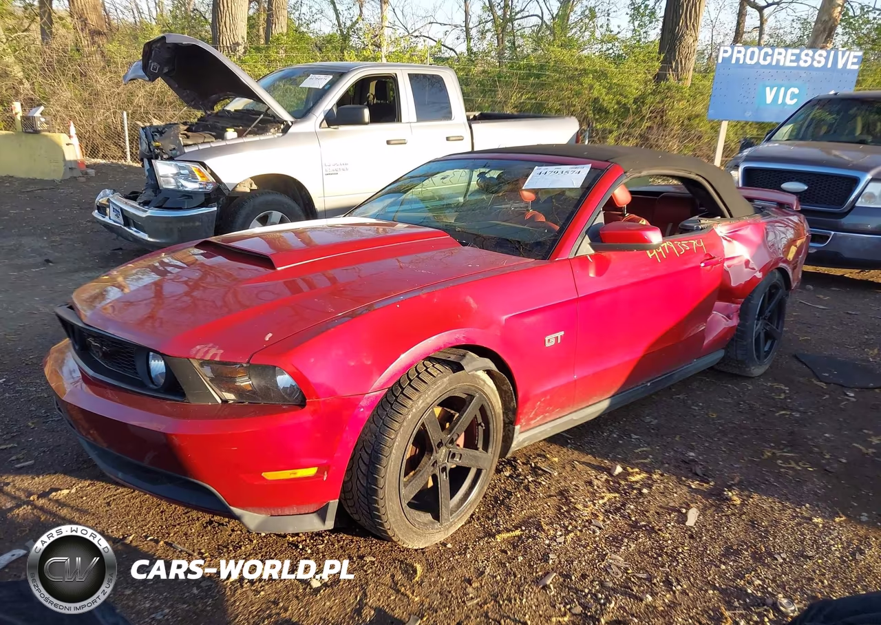 2010 Ford Mustang Gt-Gt Premium VIN:1ZVBP8FH7A5149376 - 2