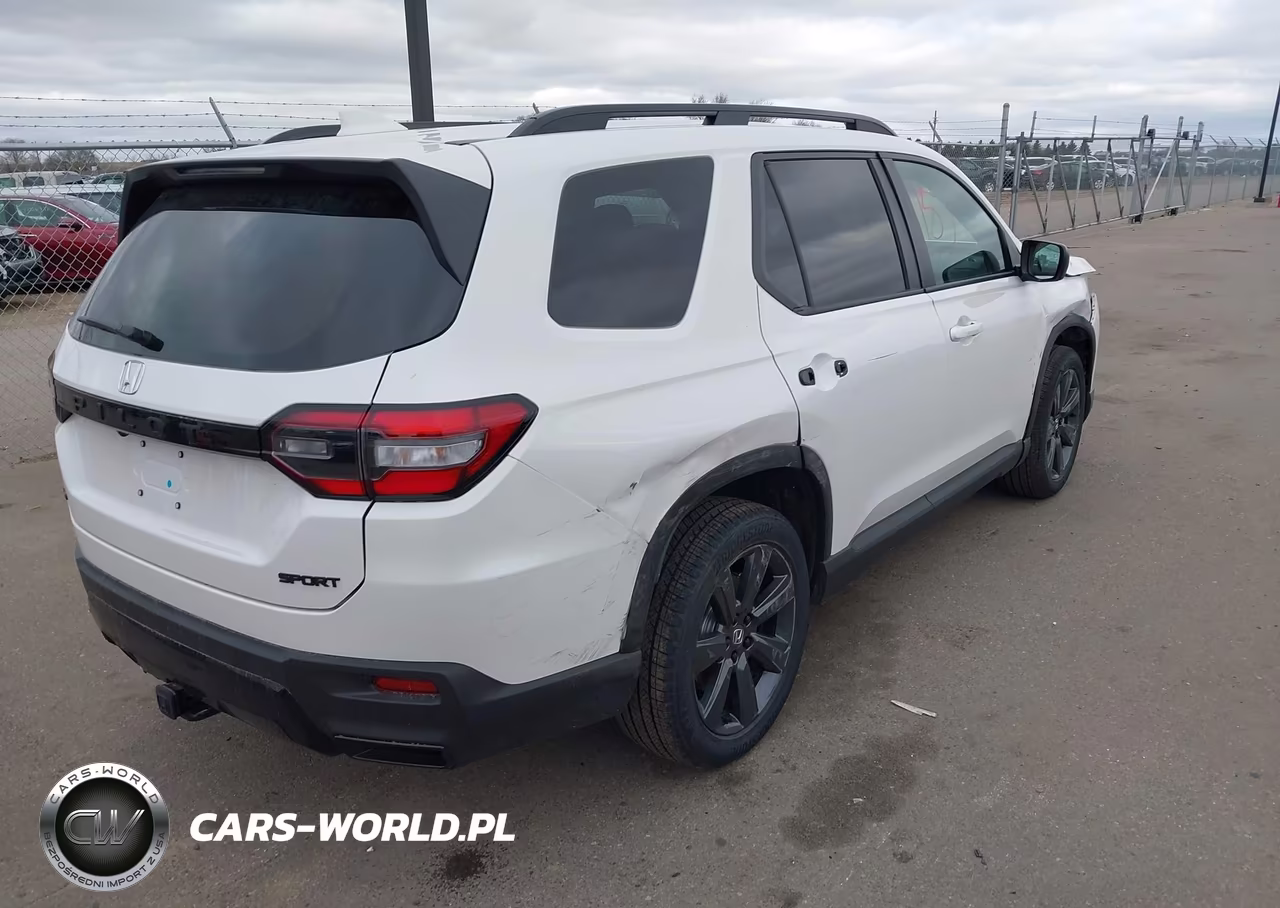 2026 Honda Pilot Sport VIN:5FNYG1H31TB011310 - 4