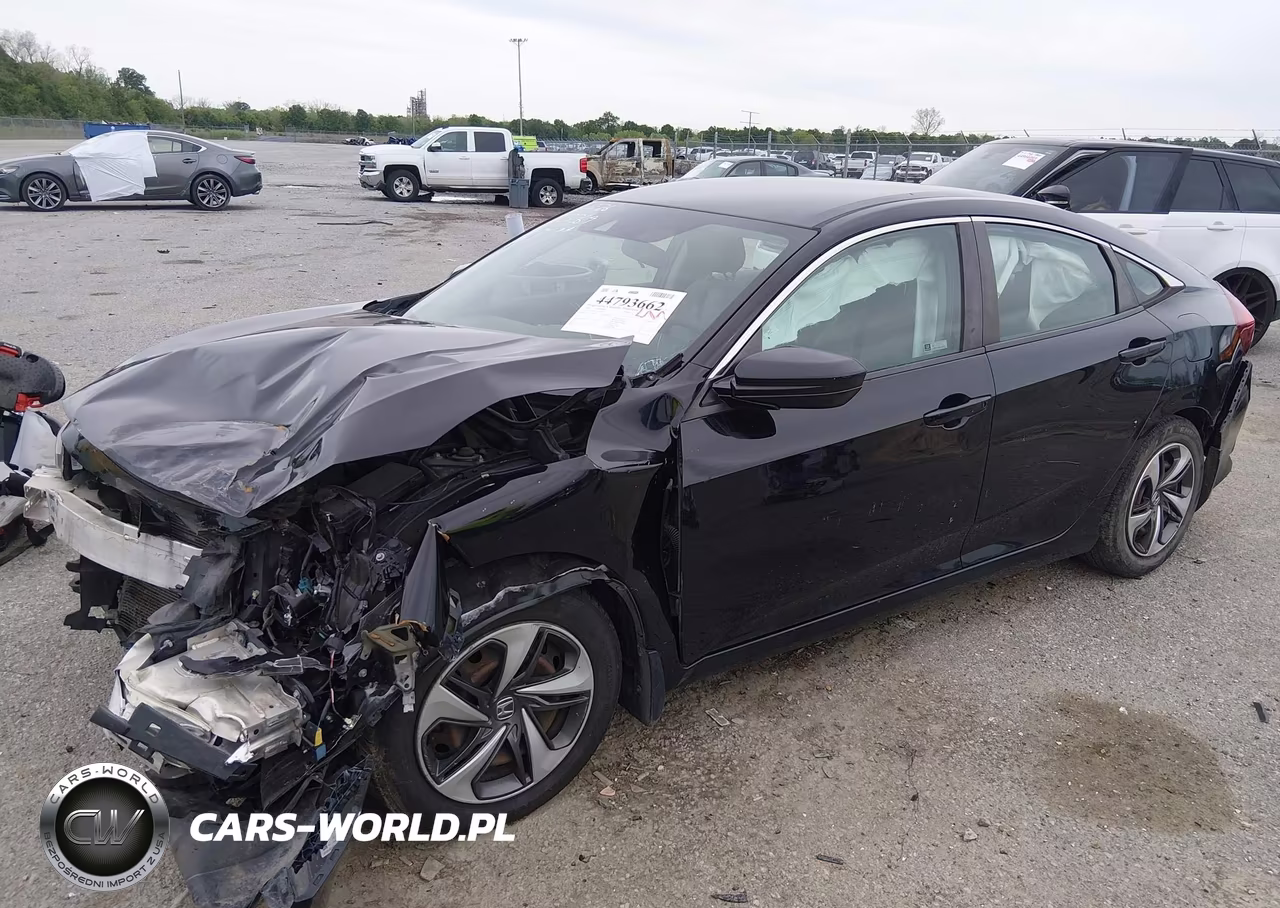 2019 Honda Civic Lx VIN:19XFC2F6XKE023269 - 2
