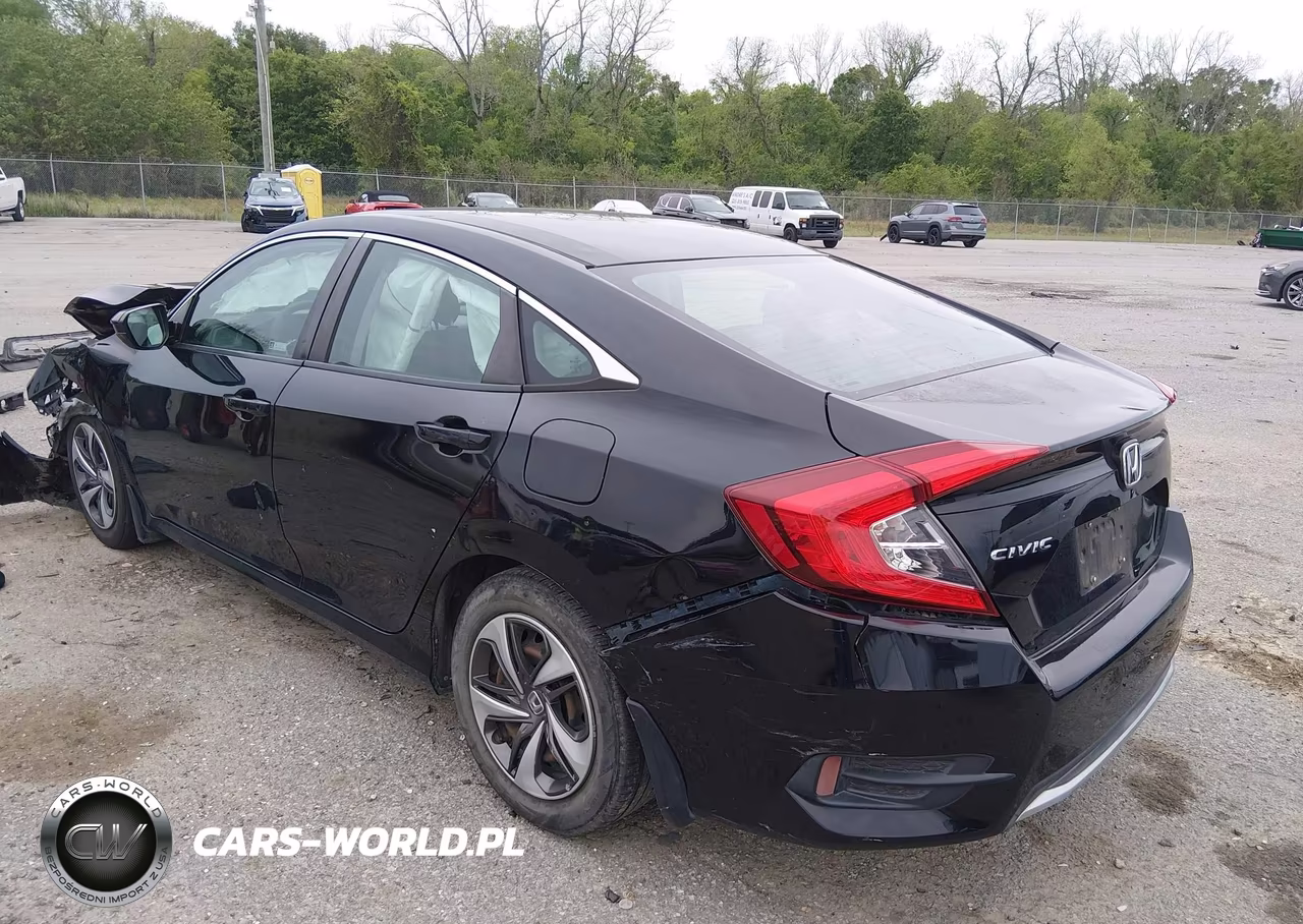 2019 Honda Civic Lx VIN:19XFC2F6XKE023269 - 3