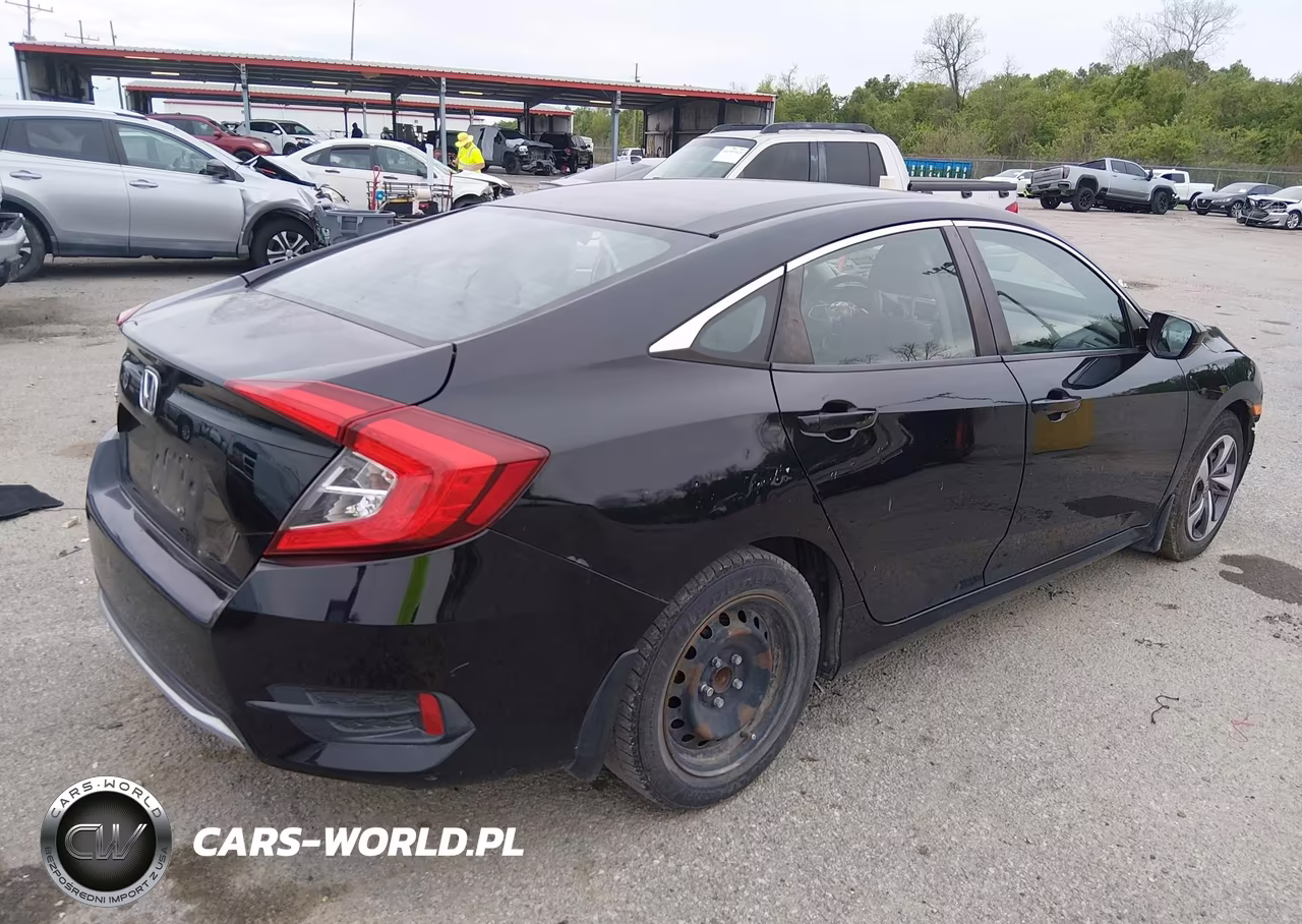 2019 Honda Civic Lx VIN:19XFC2F6XKE023269 - 4