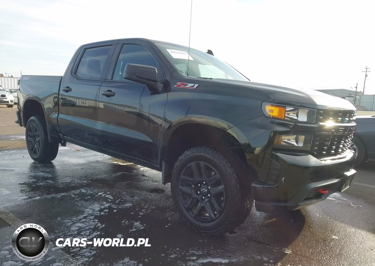 2021 Chevrolet Silverado 1500 4Wd Short Bed Custom Trail Boss