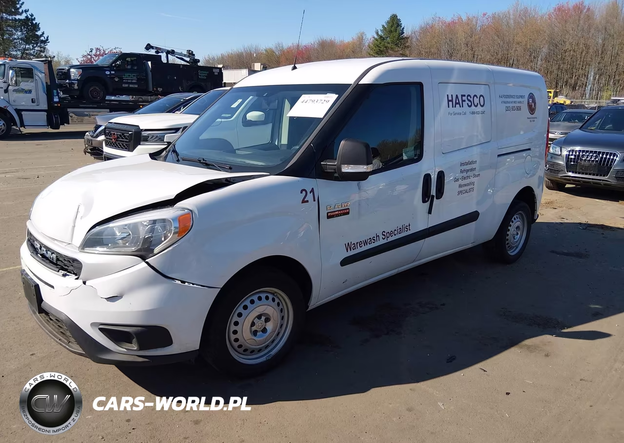 2022 Ram Promaster City Cargo Van VIN:ZFBHRFAB9N6X50080 - 2