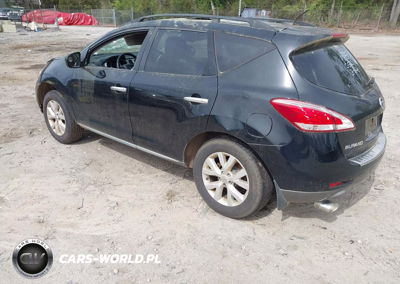 2013 Nissan Murano Sl VIN:JN8AZ1MW5DW314104 - 3