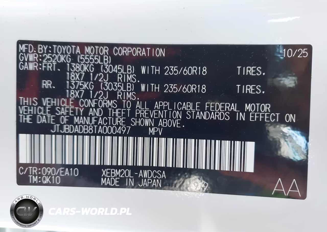 2026 Lexus Rz 350E Premium VIN:JTJBDADB8TA000497 - 9