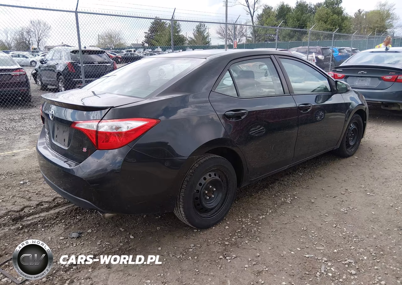 2015 Toyota Corolla S VIN:2T1BURHE4FC293644 - 4