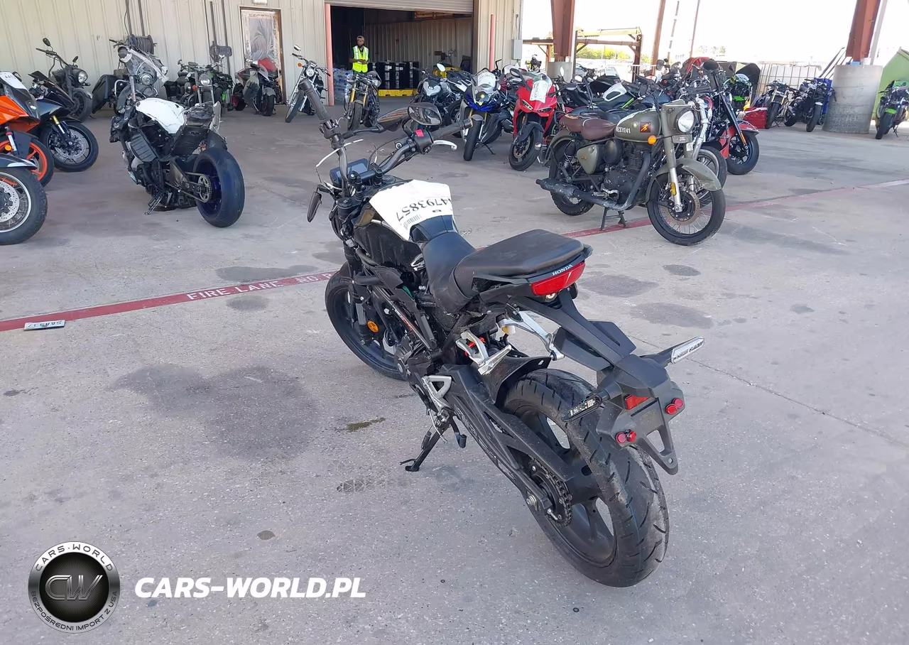 2024 Honda Cbf300 Na VIN:MLHNC5550R5400183 - 3