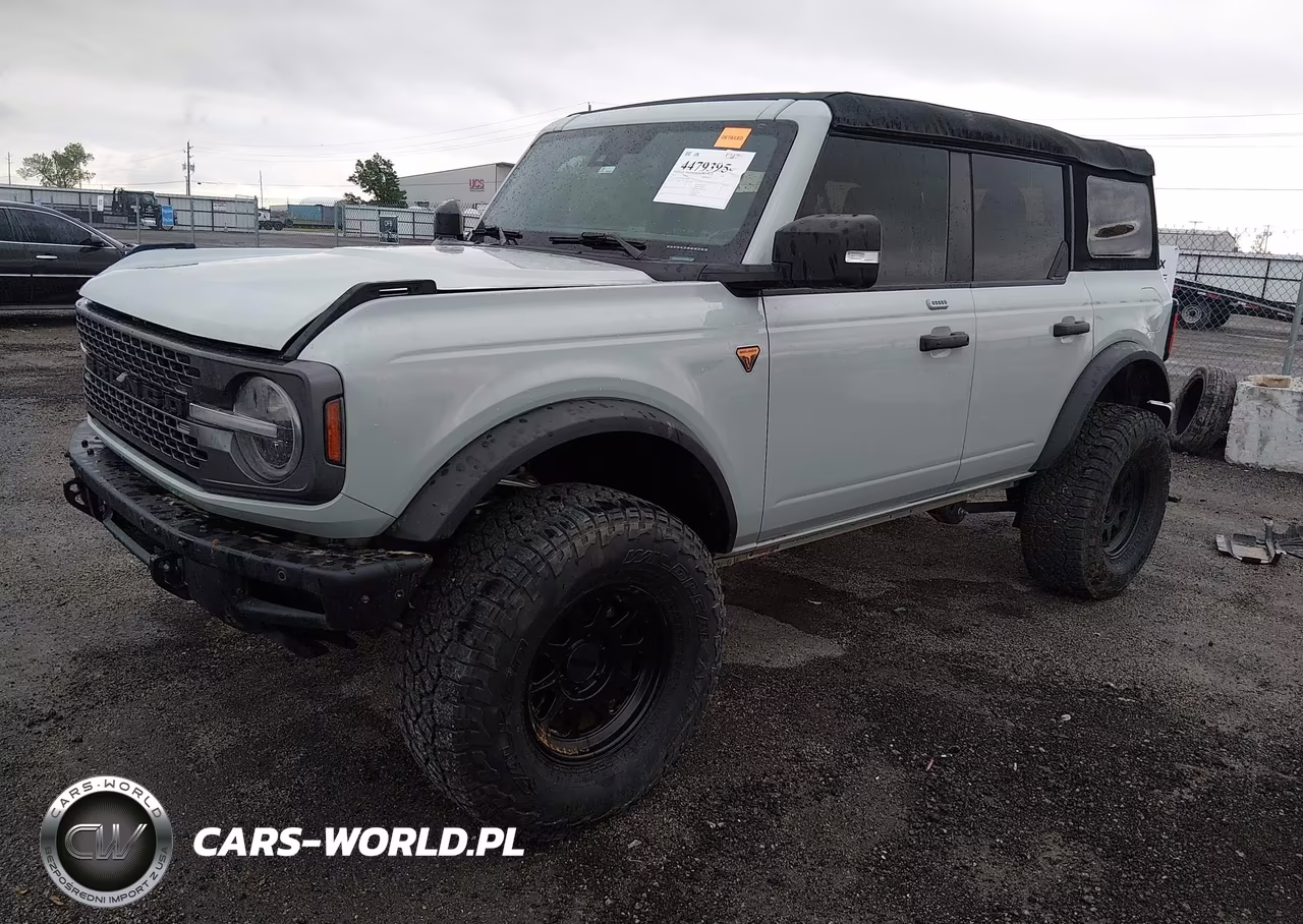 2023 Ford Bronco Badlands VIN:1FMEE5DPXPLB38080 - 2