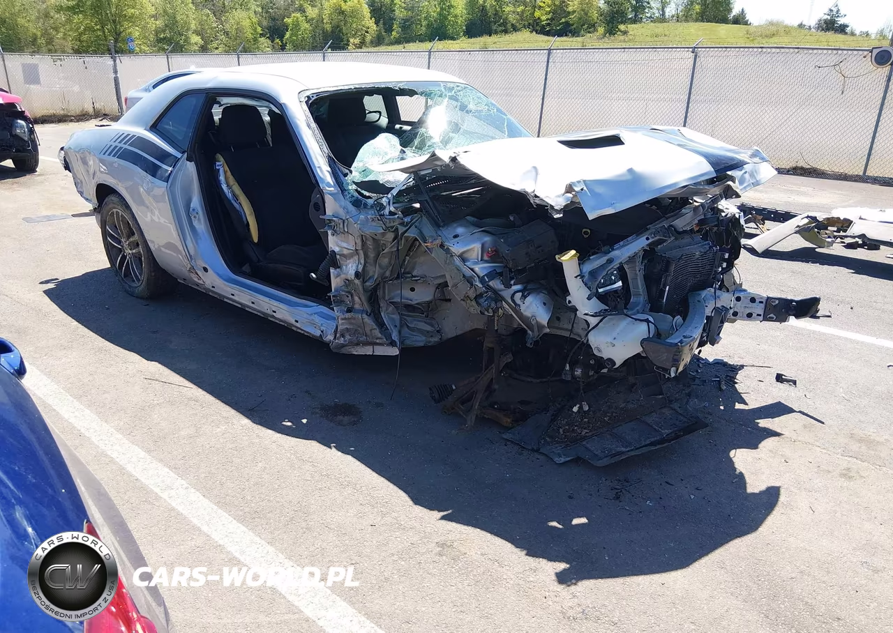 2019 Dodge Challenger Sxt Awd VIN:2C3CDZGG5KH717358 - 1