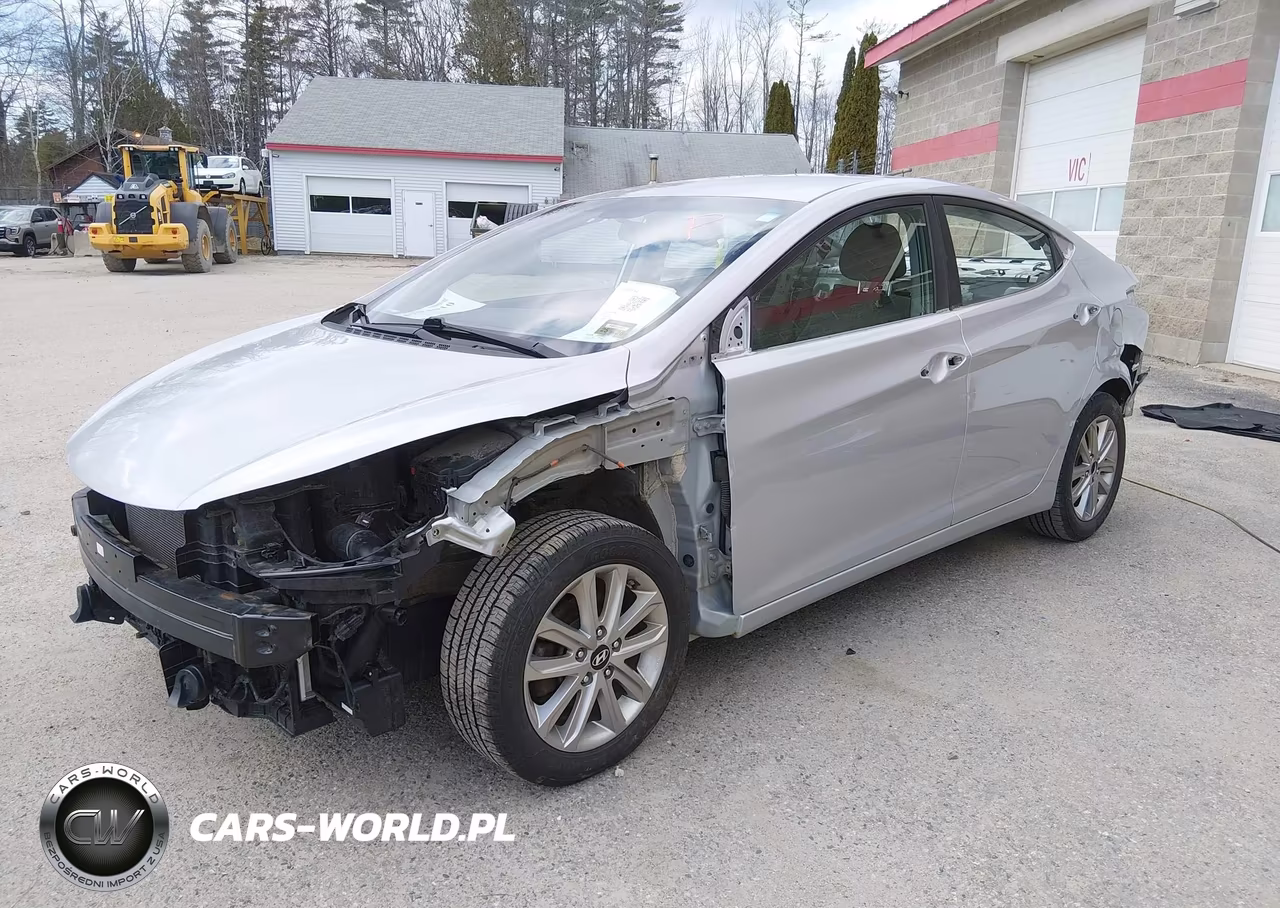 2016 Hyundai Elantra Se VIN:KMHDH4AE2GU519089 - 2