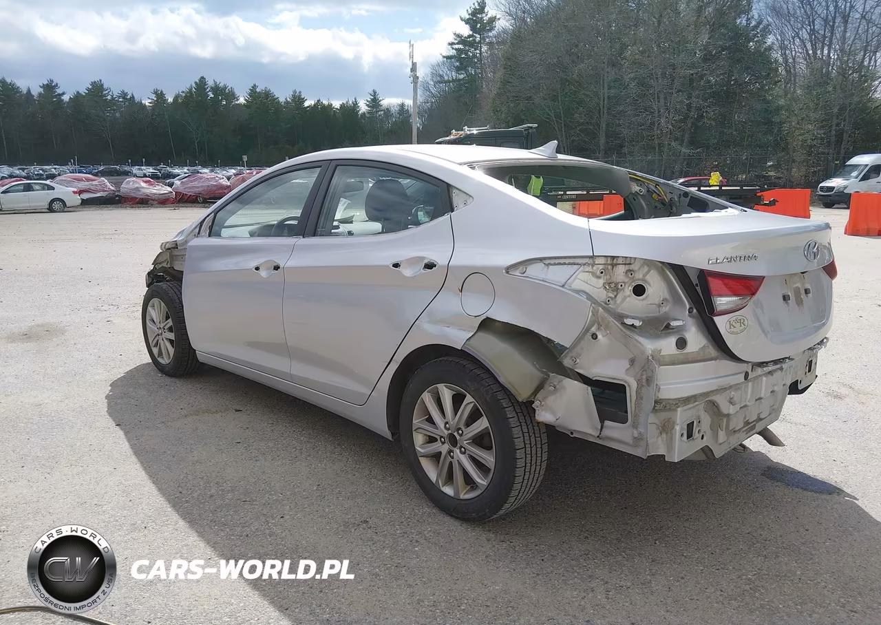 2016 Hyundai Elantra Se VIN:KMHDH4AE2GU519089 - 3