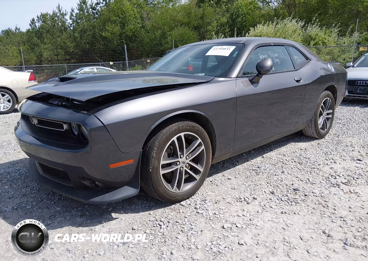 2019 Dodge Challenger Gt Awd VIN:2C3CDZKG0KH596844 - 2