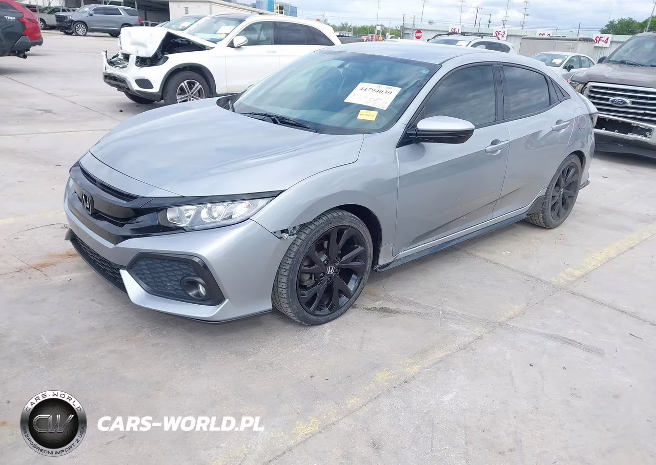 2018 Honda Civic Sport VIN:SHHFK7H43JU204779 - 2