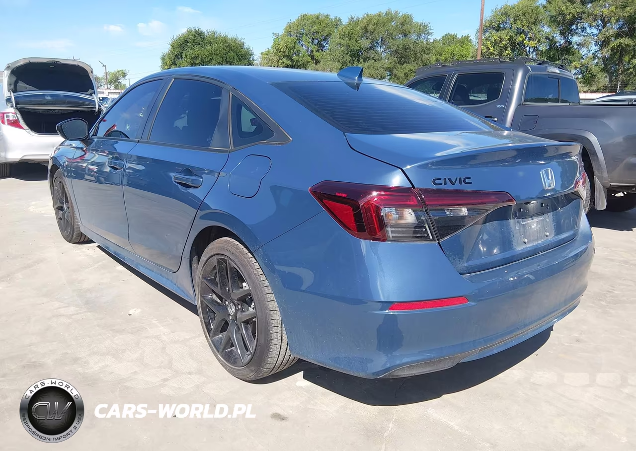 2026 Honda Civic Sport VIN:2HGFE2F56TH508159 - 3