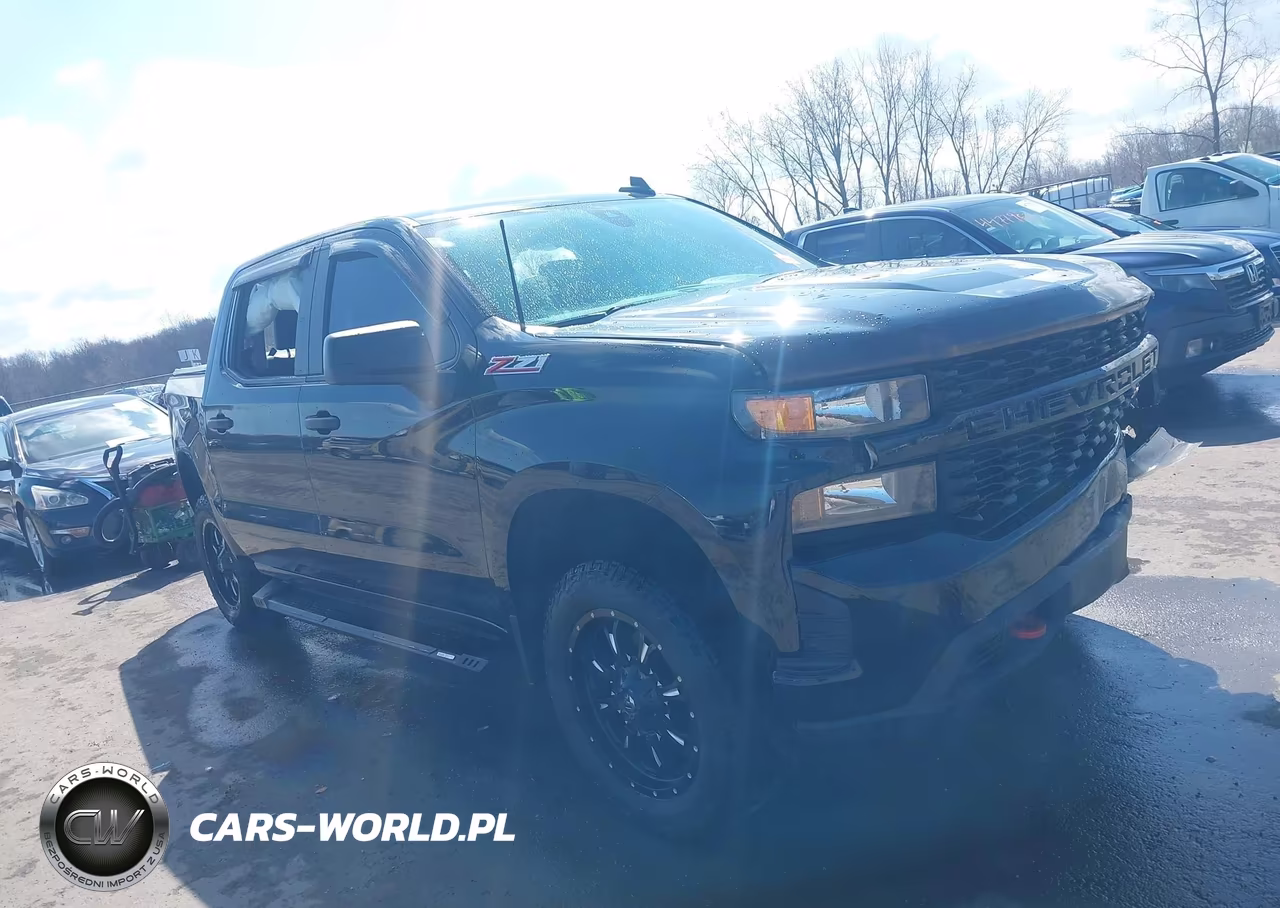 2021 Chevrolet Silverado 1500 4Wd Short Bed Custom Trail Boss