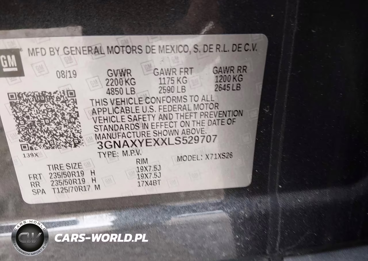 2020 Chevrolet Equinox Awd Premier 2.0L Turbo VIN:3GNAXYEXXLS529707 - 9