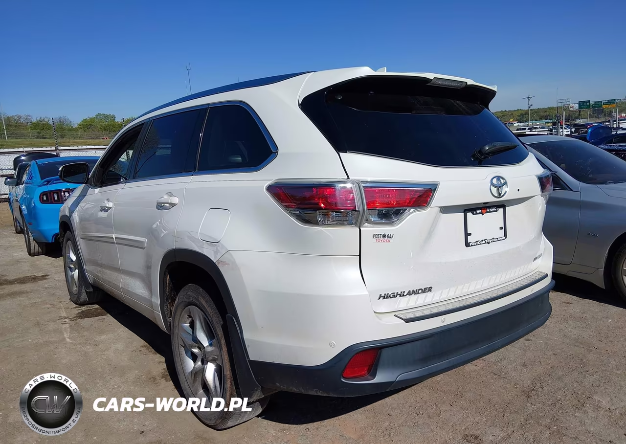 2015 Toyota Highlander Limited V6 VIN:5TDYKRFH6FS088010 - 3