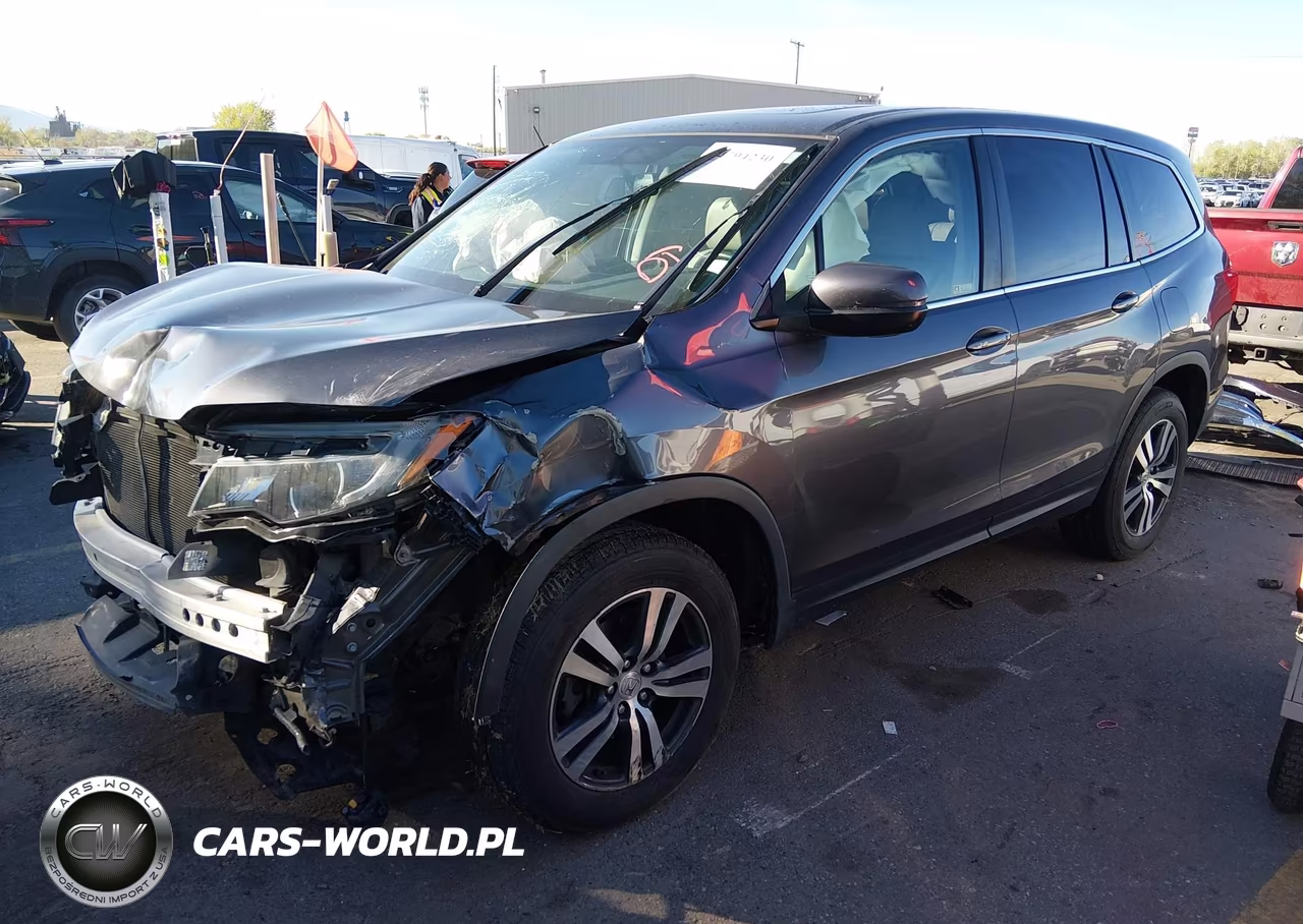 2018 Honda Pilot Ex-L VIN:5FNYF6H52JB006096 - 2
