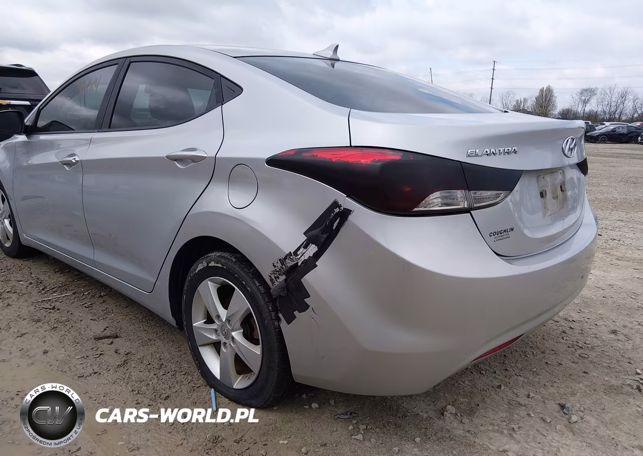 2013 Hyundai Elantra Gls VIN:5NPDH4AE7DH381320 - 6