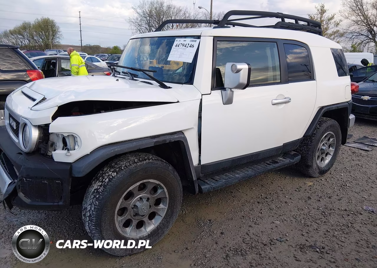 2013 Toyota Fj Cruiser VIN:JTEBU4BF5DK169913 - 2