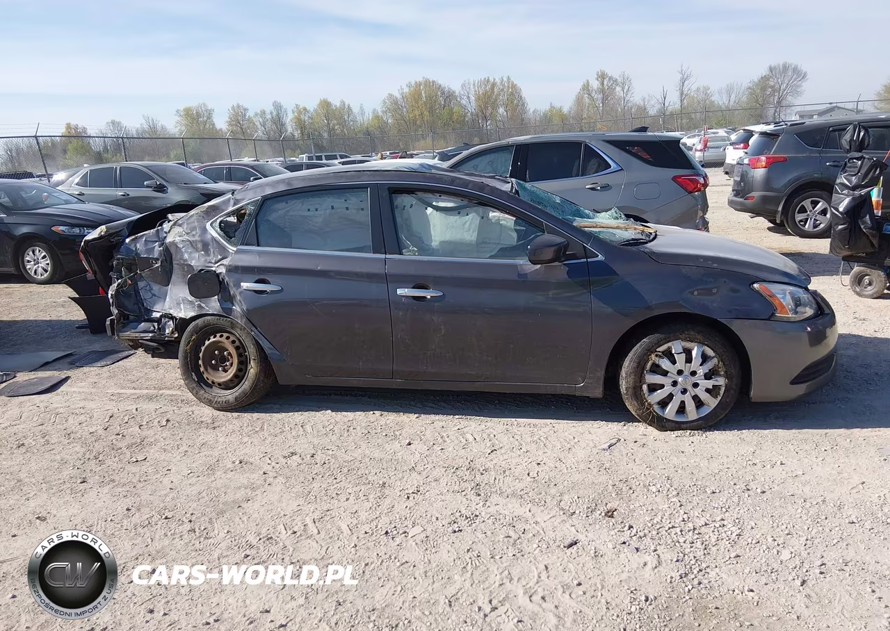 2014 Nissan Sentra Sv VIN:3N1AB7APXEL676147 - 14