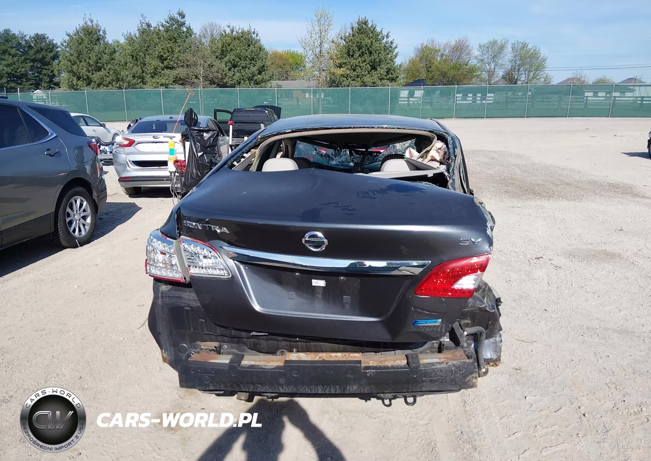 2014 Nissan Sentra Sv VIN:3N1AB7APXEL676147 - 17
