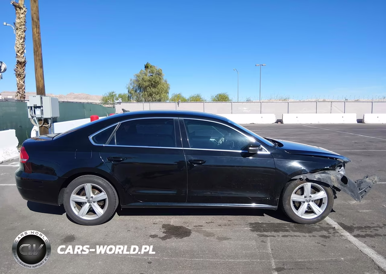 2013 Volkswagen Passat 2.5L Se VIN:1VWBP7A38DC125710 - 14