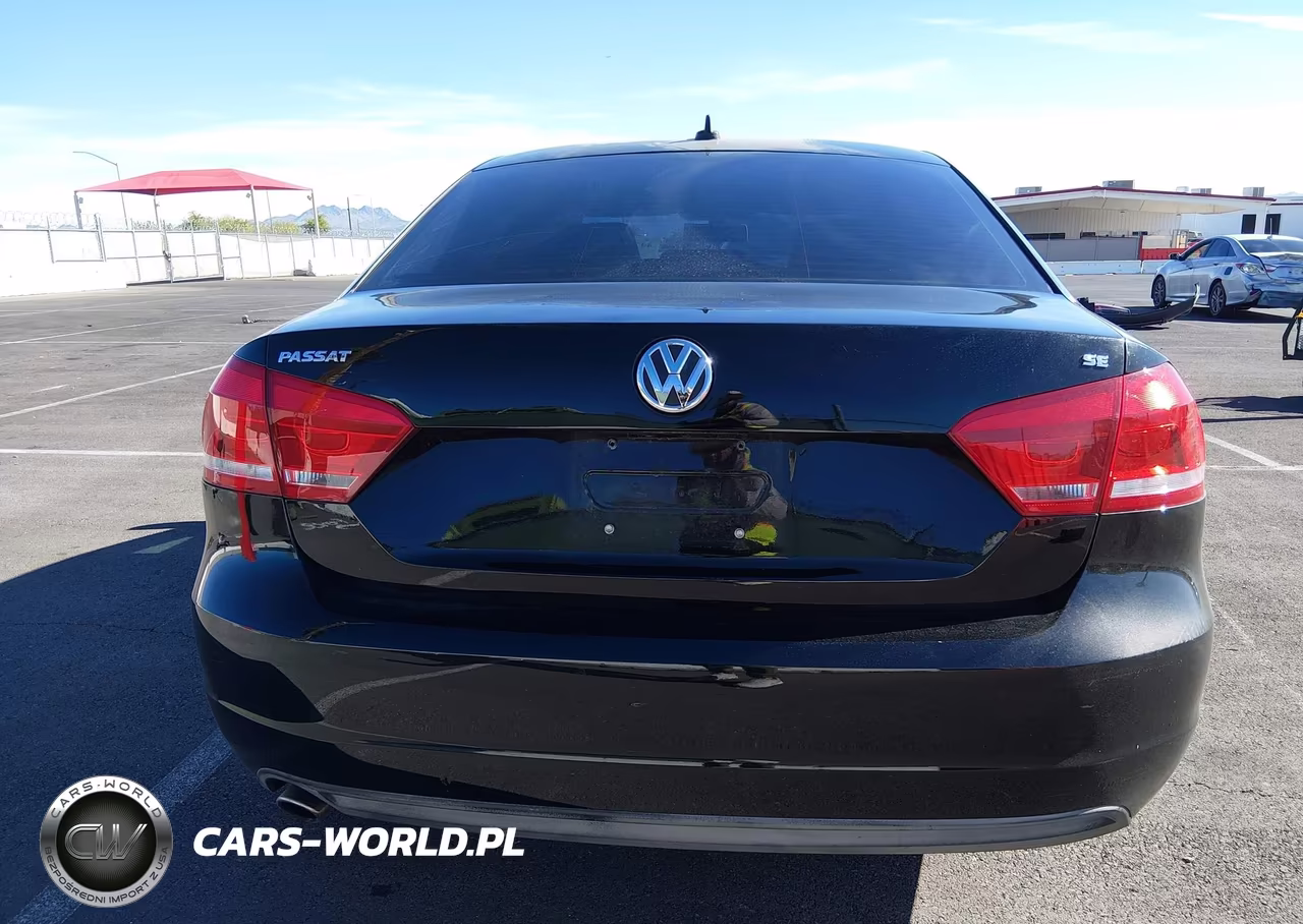 2013 Volkswagen Passat 2.5L Se VIN:1VWBP7A38DC125710 - 17