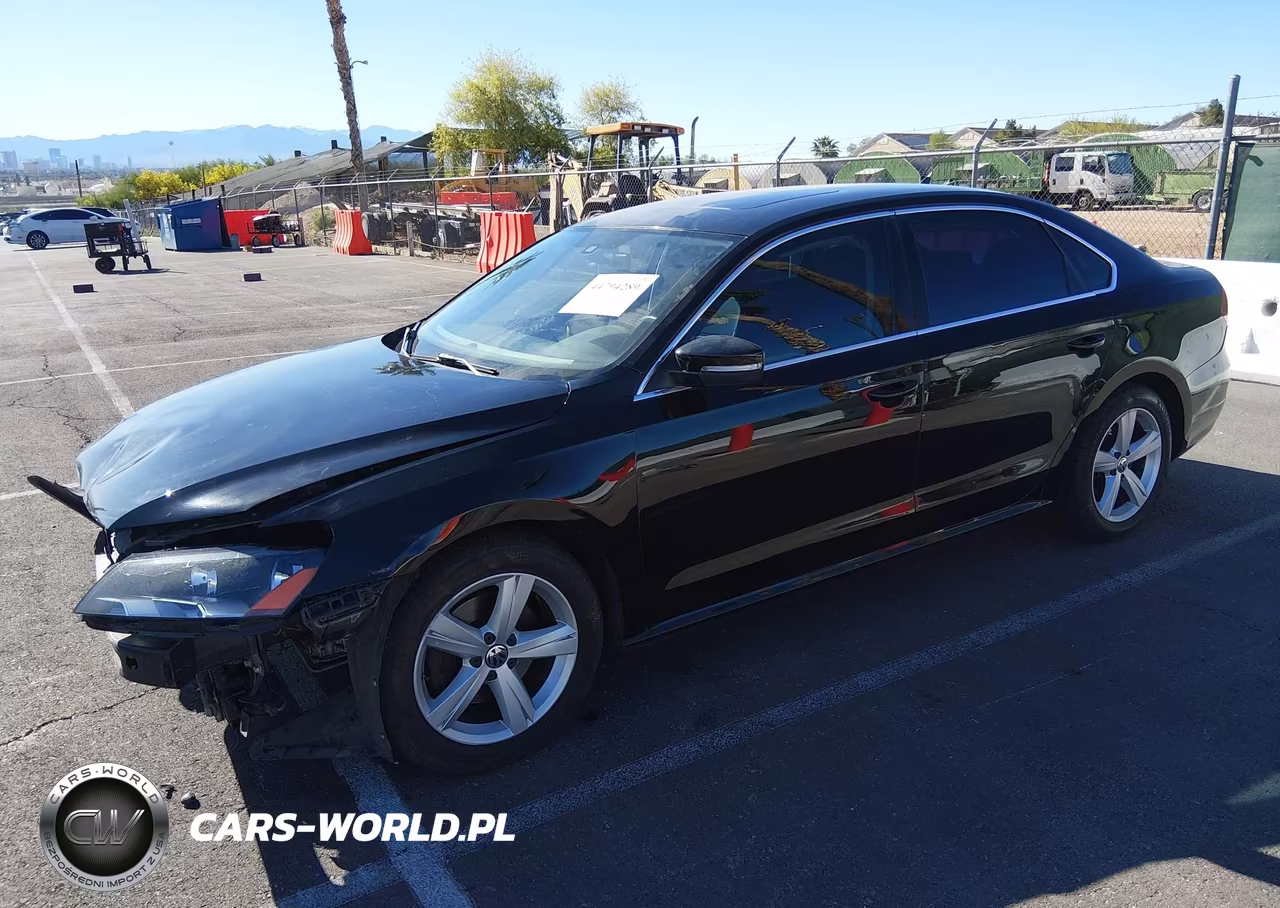 2013 Volkswagen Passat 2.5L Se VIN:1VWBP7A38DC125710 - 2