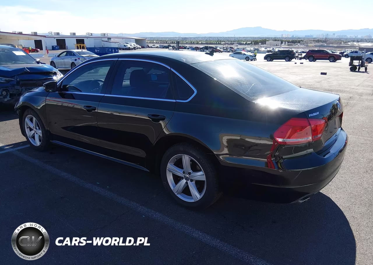 2013 Volkswagen Passat 2.5L Se VIN:1VWBP7A38DC125710 - 3