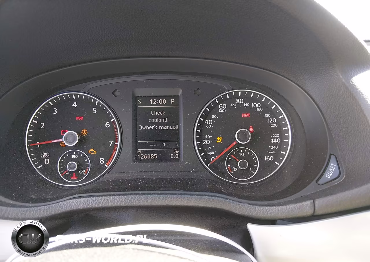2013 Volkswagen Passat 2.5L Se VIN:1VWBP7A38DC125710 - 7
