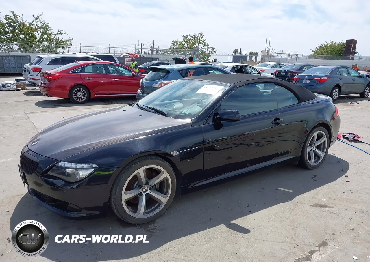 2008 BMW 650I VIN:WBAEB535X8CX60755 - 2